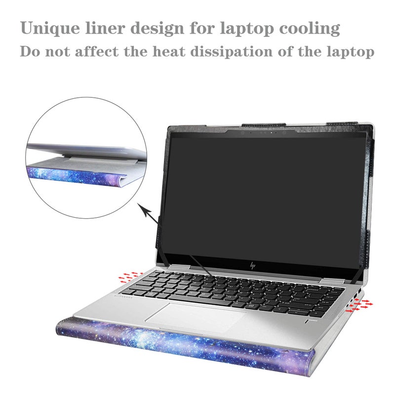 Alapmk Protective Case for HP ZBook Firefly 14 G7/ ZBook Firefly 14 G8/ ProBook 440 G8 G9 G10/ProBook 445 G8 G9 G10/ ProBook 640 G8 G9/ Elite mt645 G7/ 14-emXXXX 14-em0047nr 14",Galaxy - Image 5